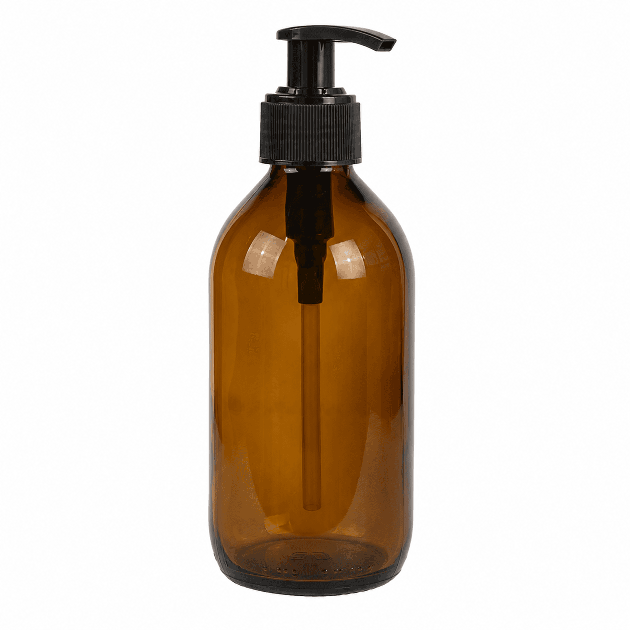 BAÑOX 300ml Amber Glass Dispenser Bottle