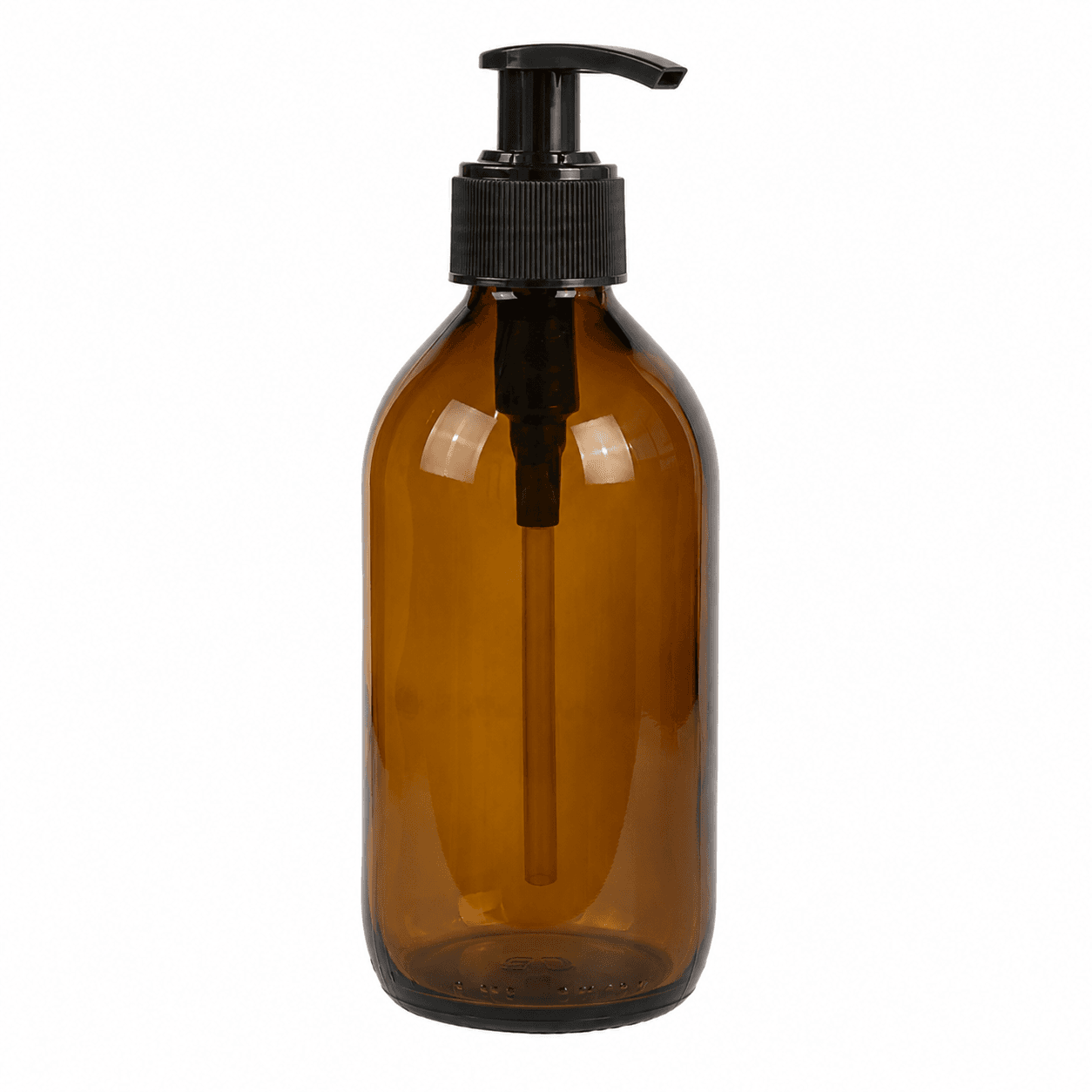 BAÑOX 300ml Amber Glass Dispenser Bottle - 1